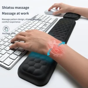 Memory Foam Keyboard & Mouse Wrist Rest Pad Ergonomic Support for Computer